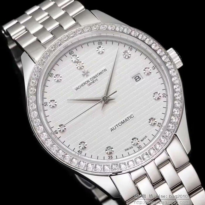 江詩丹頓 Vacheron Constantin 全自動8215機械機芯 316精鋼錶帶  超強防水功能 商務休閒 男士腕表  wssb4876